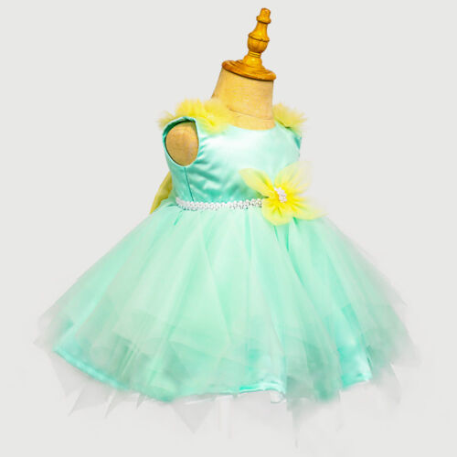 Green Blossom Kids Party Wear Dress – JBKP22021002