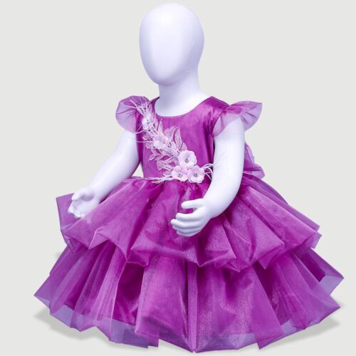 Purple Organza Party Wear – JBKP22021011