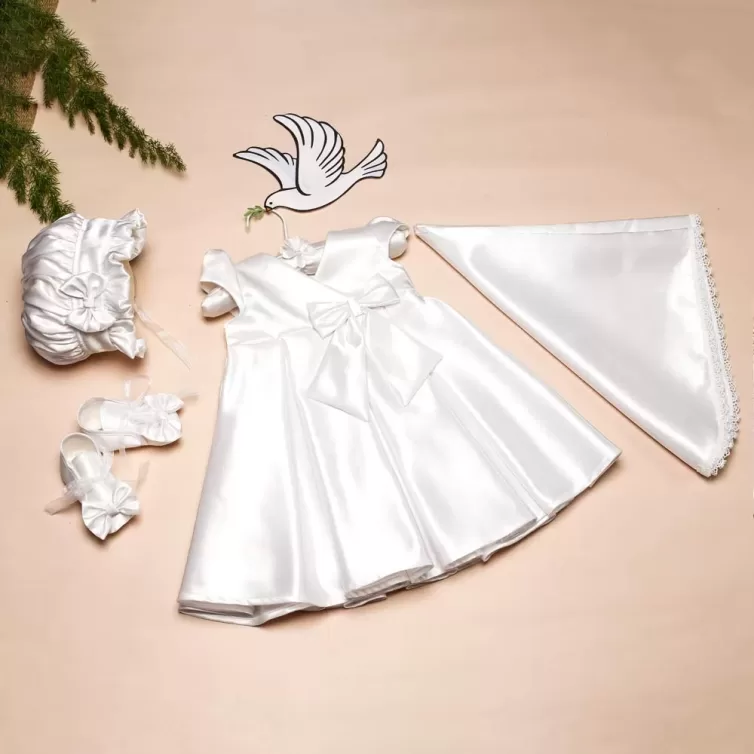 Blossom Grace – Baptism Gown Combo for Babies – JBBG2509020